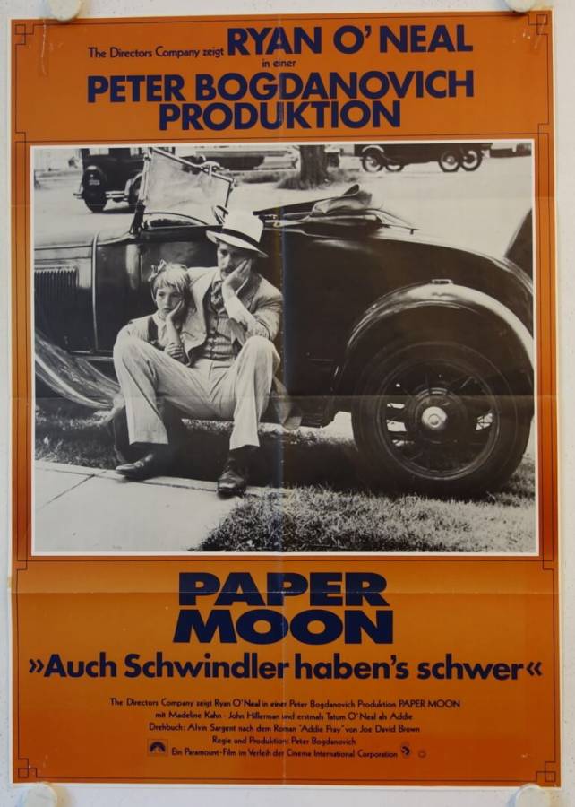 Paper Moon originales deutsches Filmplakat